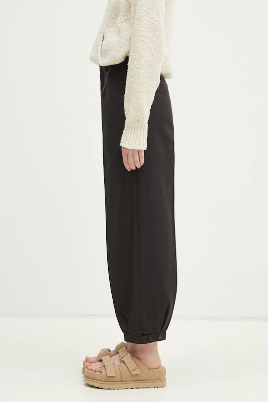 Vunene hlače Visvim Jopper Pants 325105008002 crna SS25