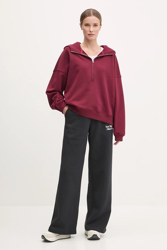 New Balance spodnie dresowe WP51954BK czarny SS25