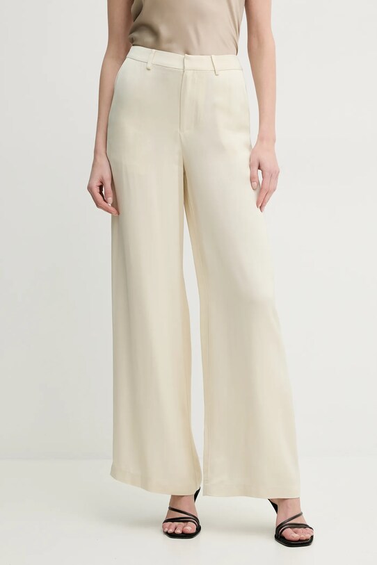 ISABELLE BLANCHE pantaloni drept bej IS25SS.P122.T011
