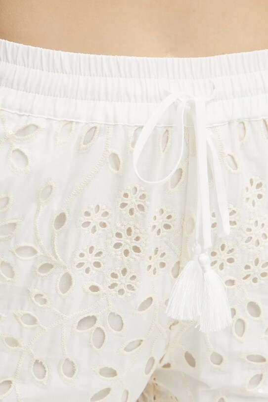 Ermanno Scervino pamut nadrág fehér 56TP007EN3