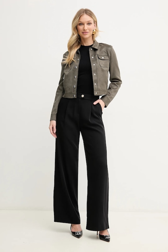 Morgan pantaloni PDION PDION negru SS25