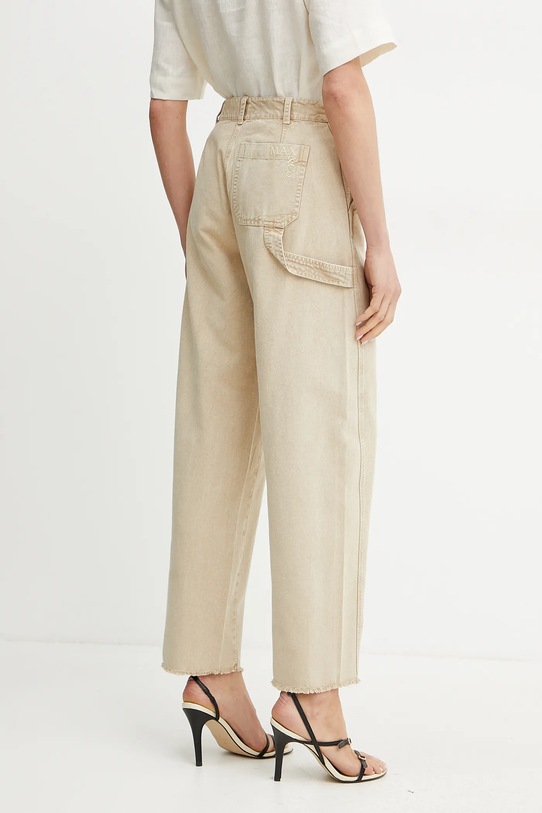 Ruházat MAX&Co. pamut nadrág 2516131013200 bézs