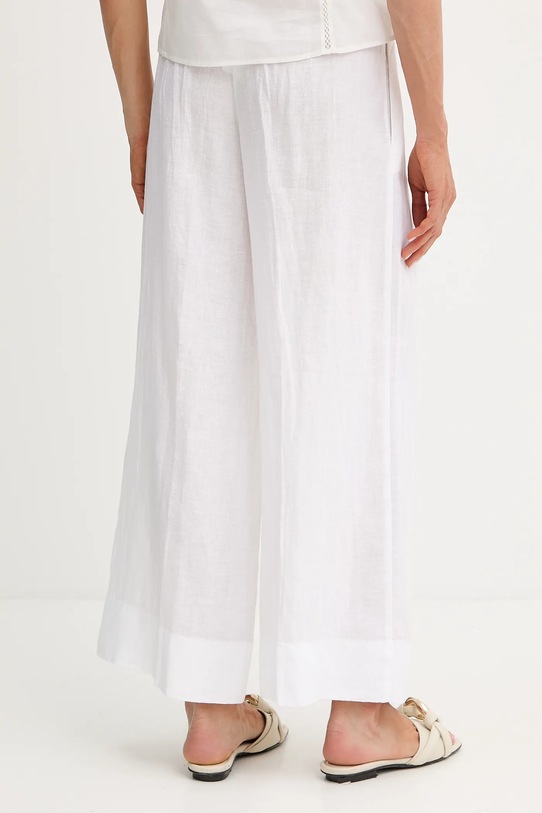 Odzież MAX&Co. spodnie lniane 2516131025200 biały