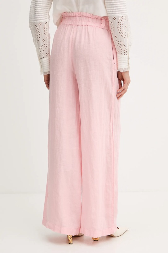 Odzież MAX&Co. spodnie lniane 2516131035200 różowy