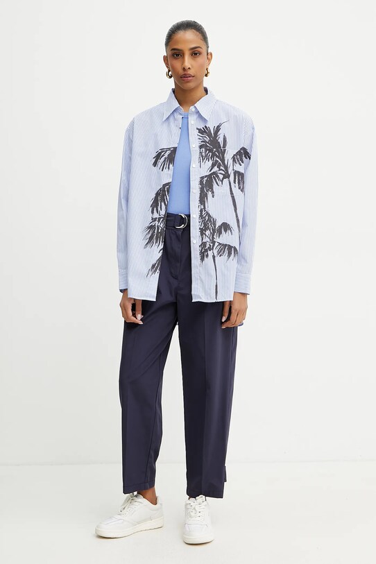 MAX&Co. pantaloni 2516131043200 bleumarin SS25