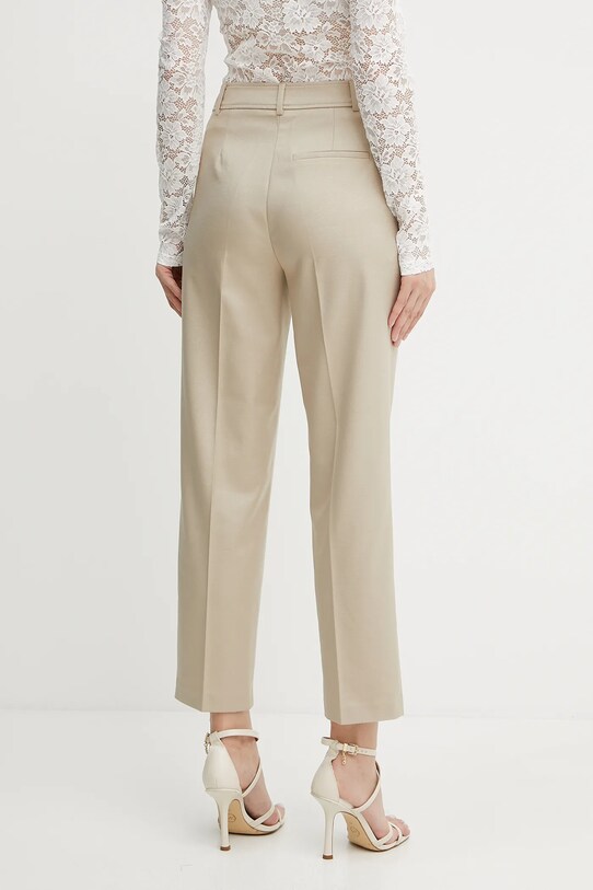 Oblečenie Nohavice Morgan PLUX.F PLUX.F béžová