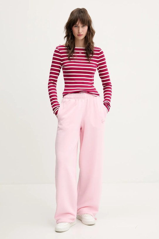 Παντελόνι φόρμας Karl Kani 61030060 ροζ SS25