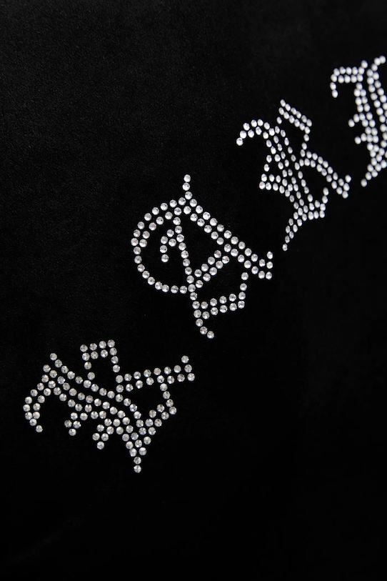 Karl Kani spodnie dresowe welurowe czarny 61040069