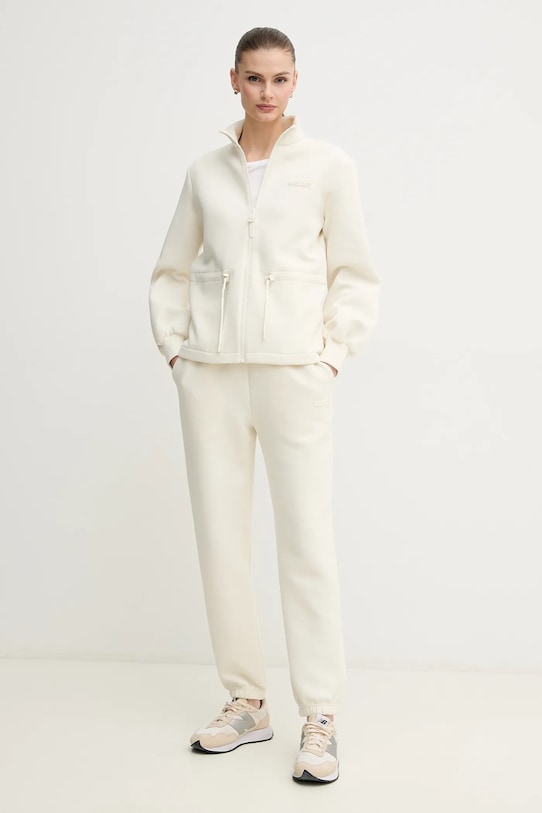 MACKAGE pantaloni de trening NEV.R bej SS25