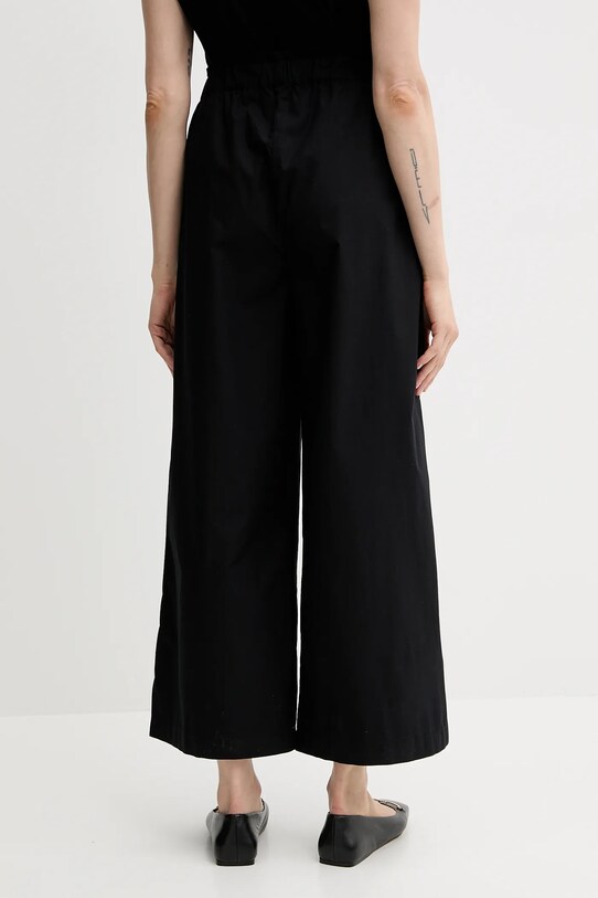 Abbigliamento United Colors of Benetton pantaloni in cotone 4AC7DF09A nero