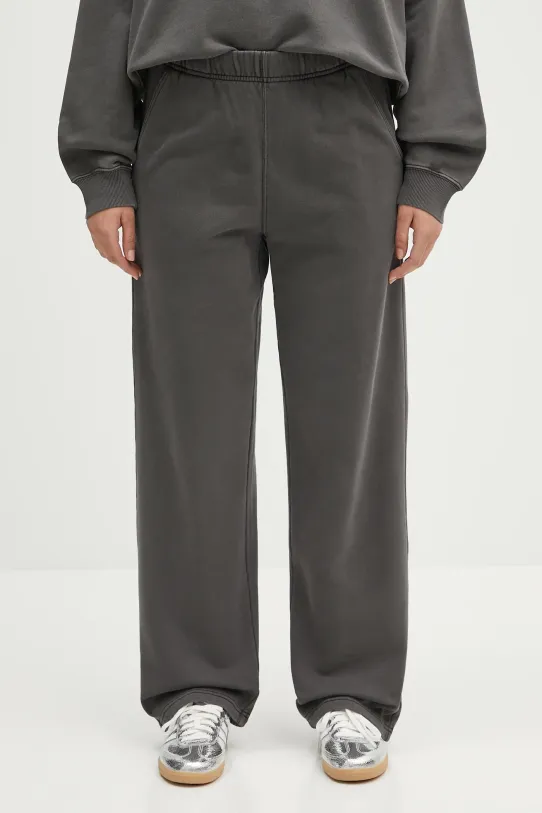 Bavlněné tepláky Carhartt WIP Benton Sweat Pant bavlna šedá I034513.89GD