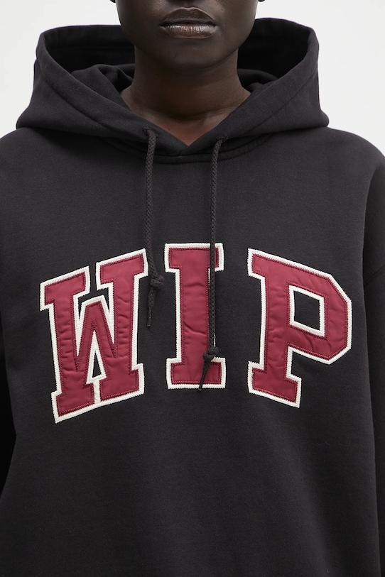 Carhartt WIP felpa Hooded WIP Sweat nero I034719.89XX