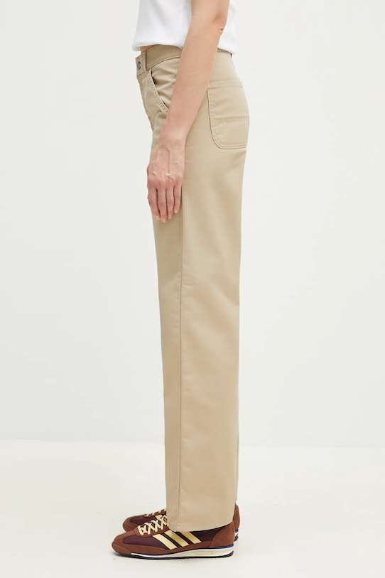 Kalhoty Carhartt WIP Simple Pant I031562.G102 béžová SS25