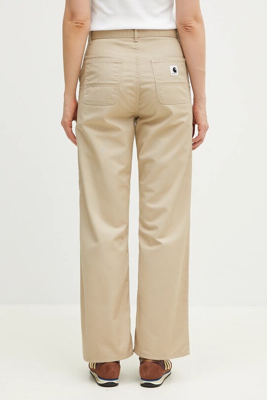 Odzież Carhartt WIP spodnie Simple Pant I031562.G102 beżowy