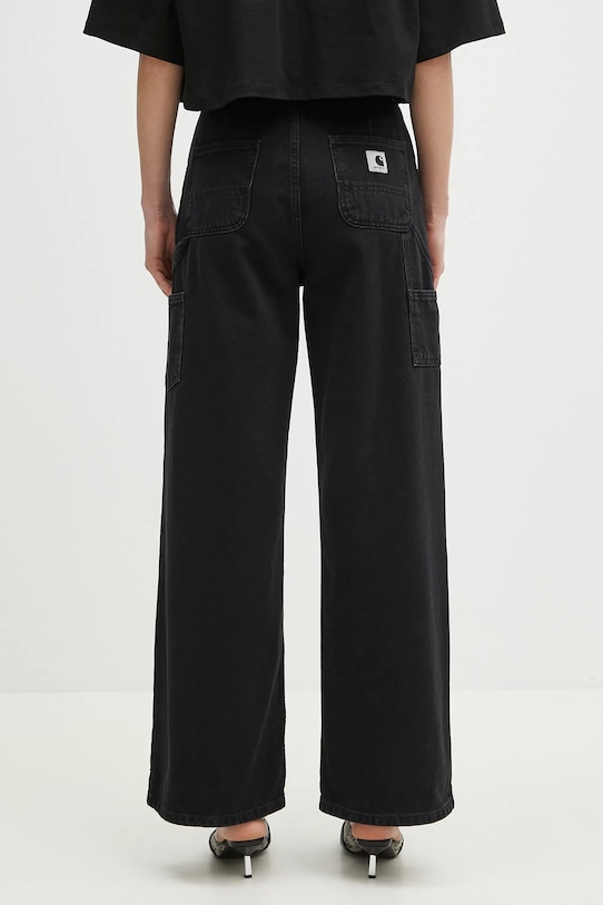 Дрехи Памучни дънки Carhartt WIP Jens Pant I032709.8906 черен