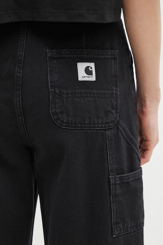 Хлопковые джинсы Carhartt WIP Jens Pant чёрный I032709.8906