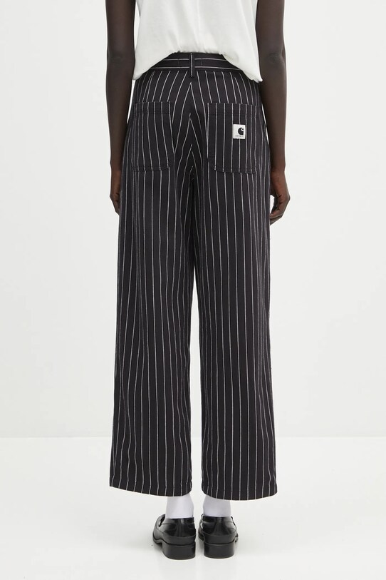 Oblečenie Bavlnené nohavice Carhartt WIP Hendry Pant I034835.2MB02 čierna