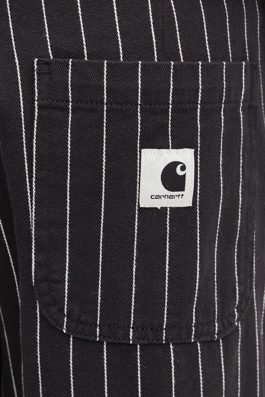 Bavlnené nohavice Carhartt WIP Hendry Pant čierna I034835.2MB02