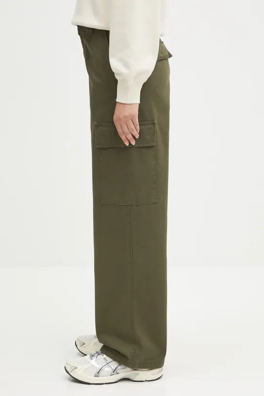 Carhartt WIP spodnie bawełniane Kingston Pant I034840.4106 zielony SS25