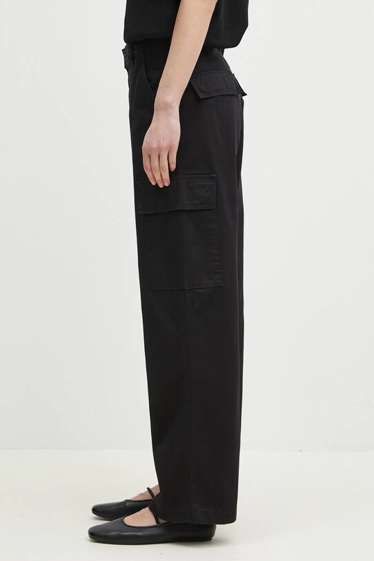 Carhartt WIP spodnie bawełniane Kingston Pant I034840.8906 czarny SS25