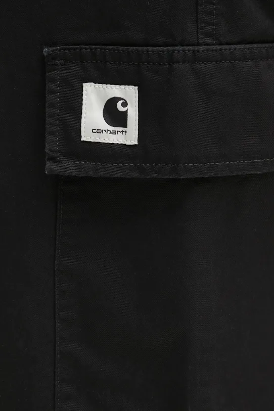 Carhartt WIP spodnie bawełniane Kingston Pant czarny I034840.8906