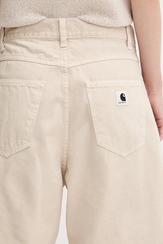 Carhartt WIP pantaloni scurți din bumbac Brandon Short I034839.2LP4J bej