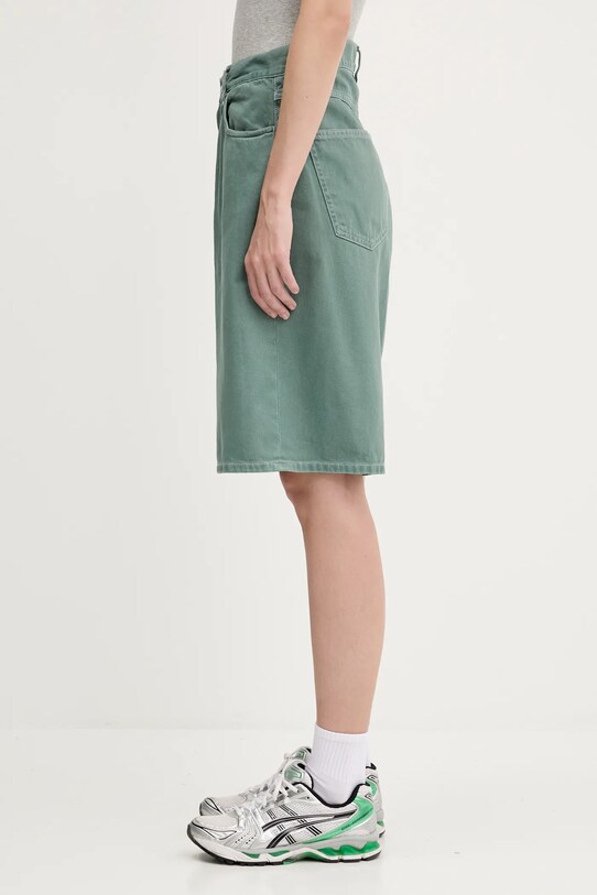 Carhartt WIP szorty jeansowe Brandon Short I034839.2M24J zielony SS25