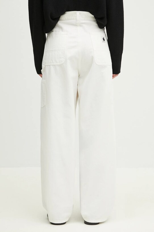 Clothing Carhartt WIP cotton trousers Brandon Single Knee Pant I034880.D602 white