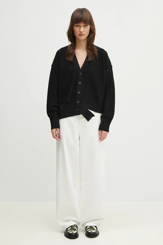 Carhartt WIP cotton trousers Brandon Single Knee Pant I034880.D602 white