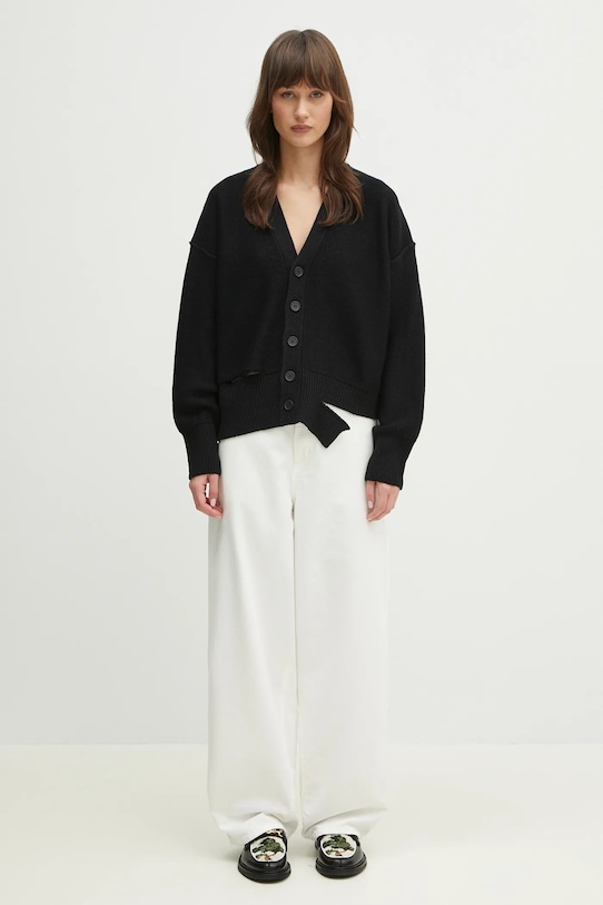 Carhartt WIP pantaloni in cotone Brandon Single Knee Pant I034880.D602 bianco