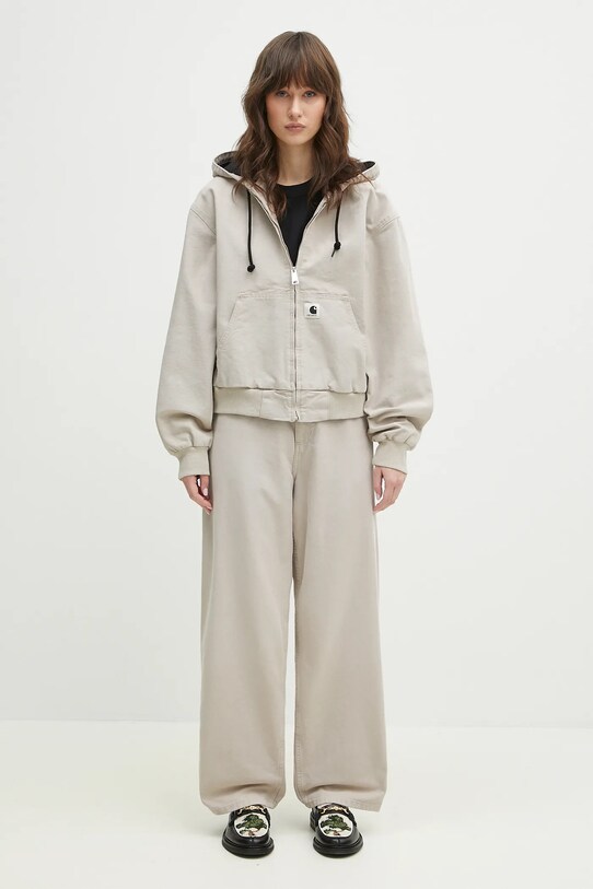 Carhartt WIP spodnie bawełniane Brandon Single Knee Pant I034838.2OR4O.