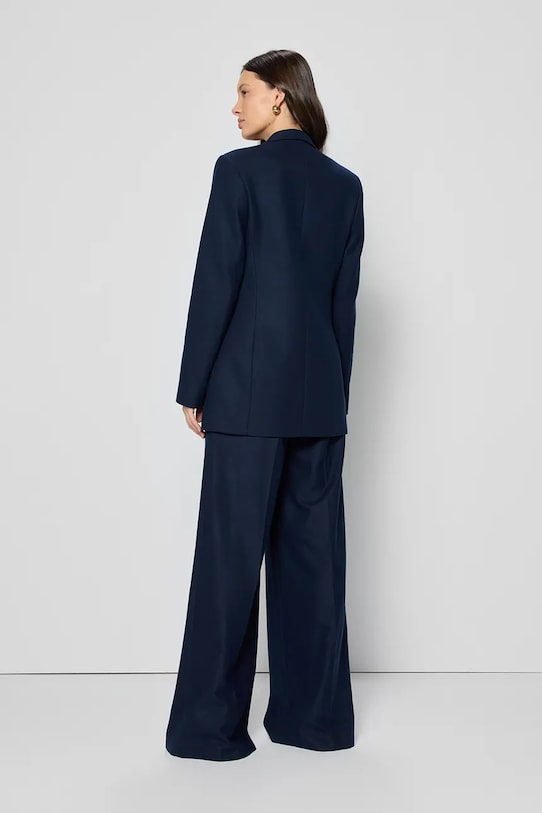 Bizuu pantaloni REBE bleumarin REBE.GRANATOWY.SS25