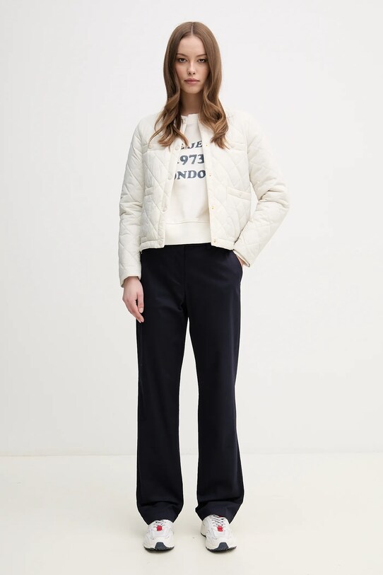 Gant pantaloni 4150356 bleumarin SS25