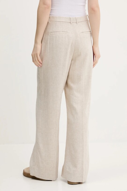 Îmbrăcăminte Abercrombie & Fitch pantaloni din in KI156.5071.185 bej