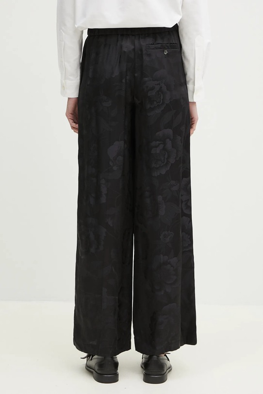 Abbigliamento Kenzo pantaloni in seta FF52PA0849JR.99 nero