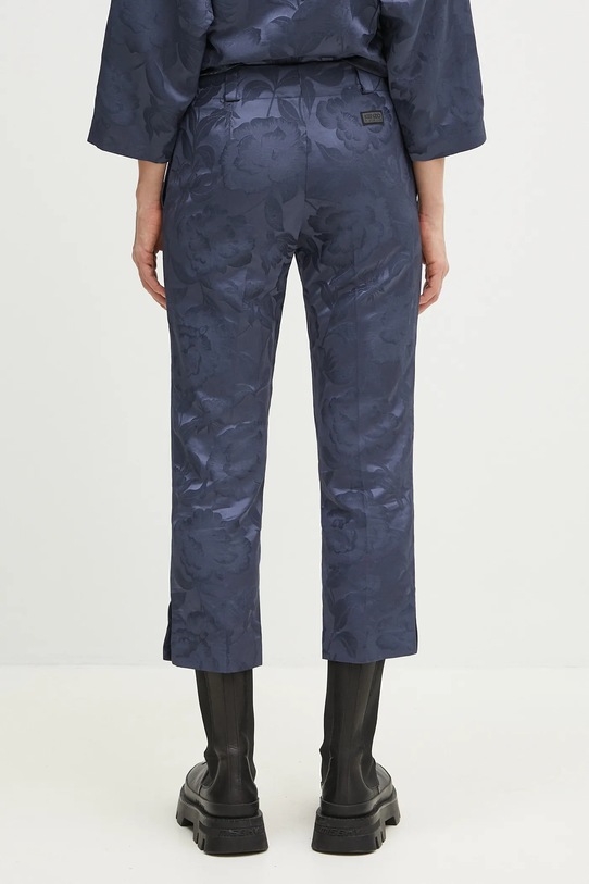 Îmbrăcăminte Kenzo pantaloni din amestec de in FF52PA0939JG.67 albastru