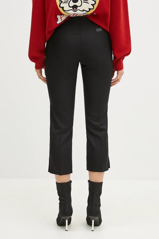 Odzież Kenzo spodnie wełniane FF52PA0939RA.99 czarny