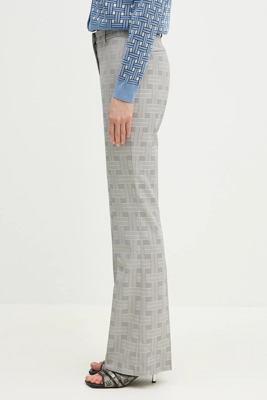 Kenzo wool trousers FF52PA1019JW.93 gray SS25