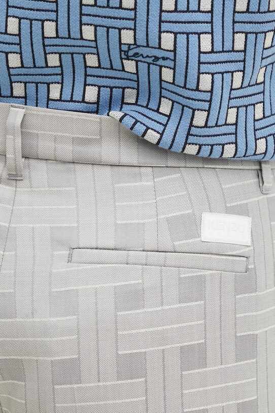 Kenzo wool trousers gray FF52PA1019JW.93
