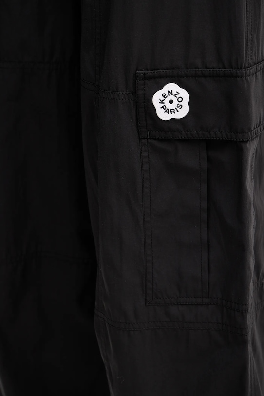 Kenzo spodnie czarny FF52PA1049FI.99