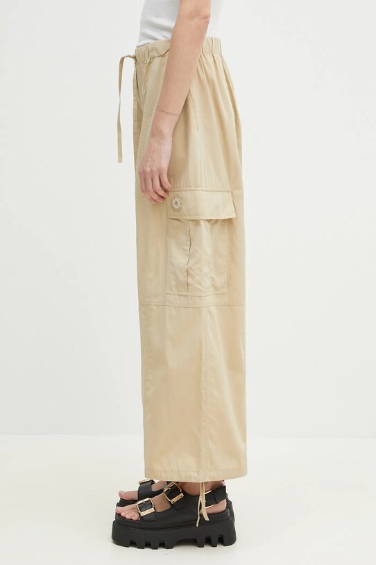 Kenzo spodnie FF52PA1059FI.11 beżowy SS25