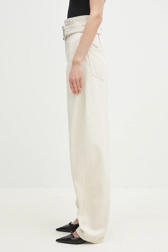 Sportmax jeansy Glauco 2512131025600 beżowy SS25