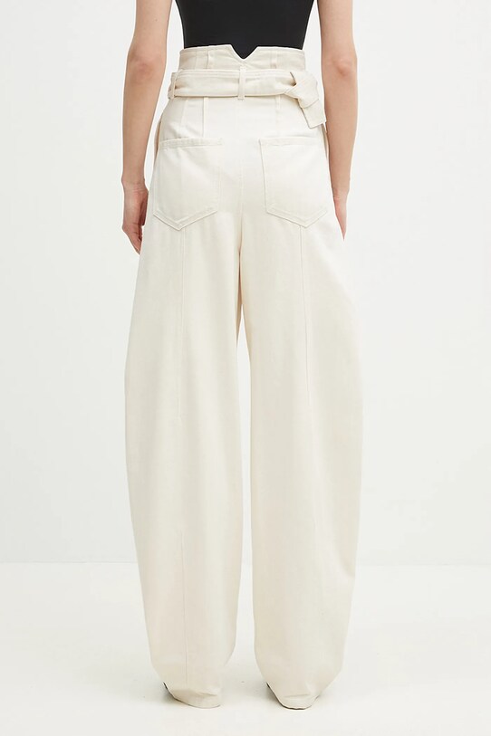 Odzież Sportmax jeansy Glauco 2512131025600 beżowy