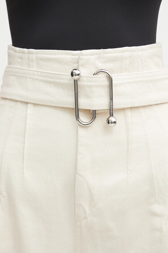 Sportmax jeansy Glauco beżowy 2512131025600