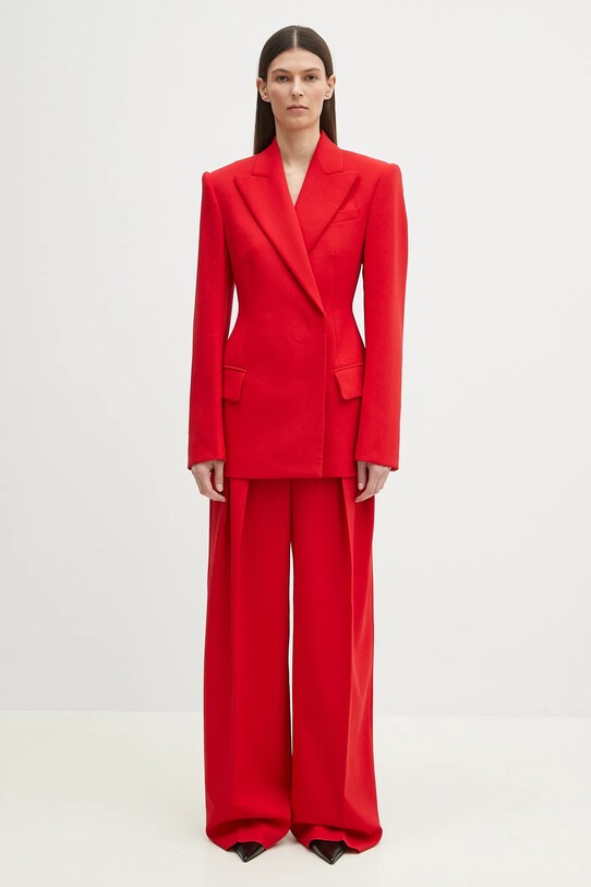 Sportmax spodnie wełniane Abadan 2512131041600