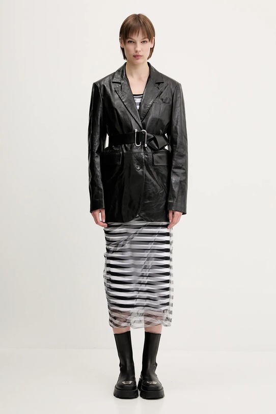 Sportmax marynarka skórzana Teoria 2512441011600