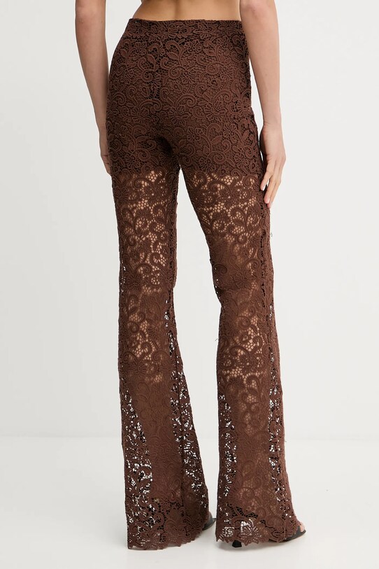 Odzież Ermanno Scervino spodnie D464P605FDHGJ brązowy