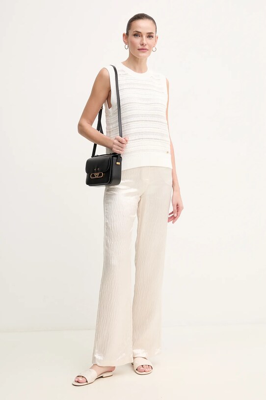 Nohavice Pedro del Hierro 7609756 béžová SS25