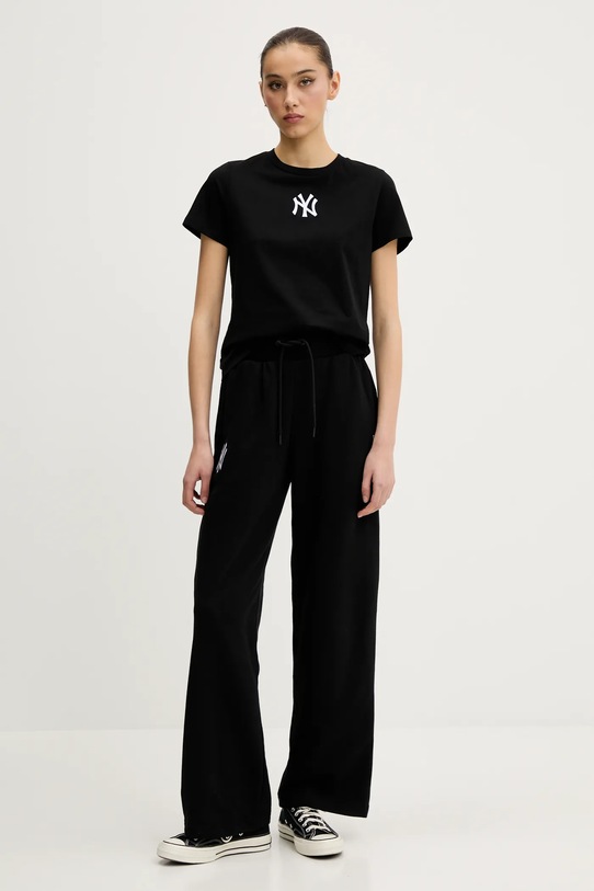 New Era pantaloni de trening 60596487 negru SS25