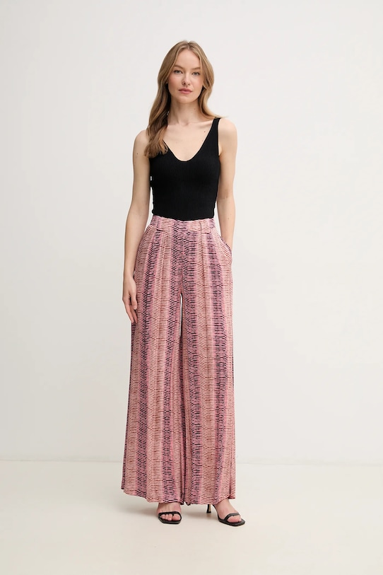 Hoss Intropia nadrág 6549022 rózsaszín SS25